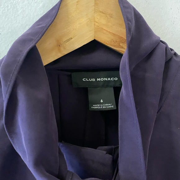 Club Monaco eggplant purple dress - Picture 2 of 4